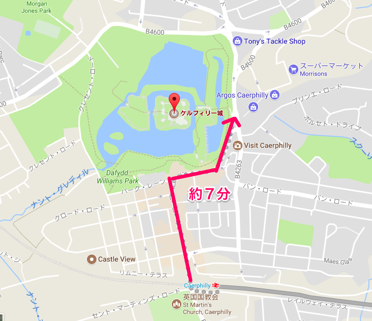 google mapより筆者撮影