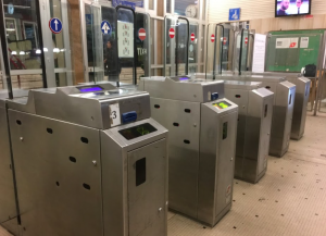 ベスビオ周遊鉄道のソレント駅 (出典:著者撮影)